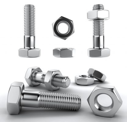 Custom stainless steel nuts and bolts