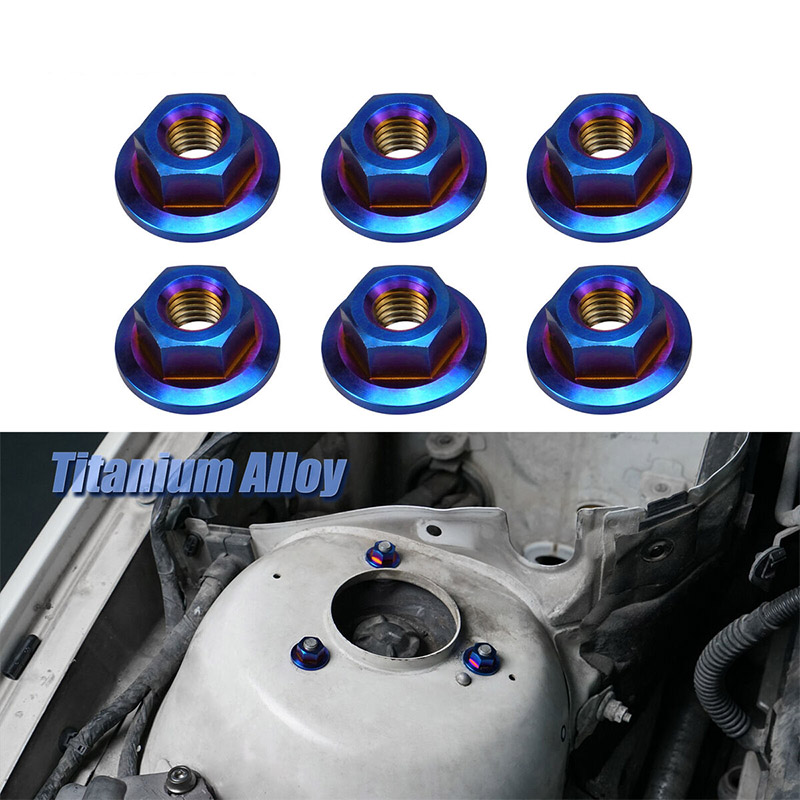 Titanium Flange Nuts