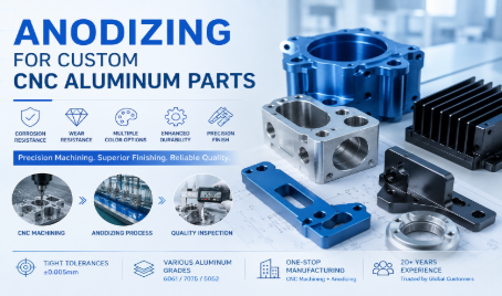 Anodizing for Custom CNC Aluminum Parts