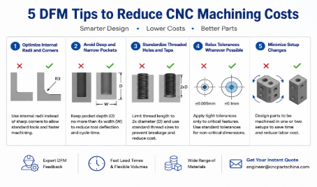 How to Reduce Custom CNC Machining Costs Through Better Part Design
