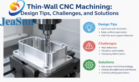 Thin-Wall CNC Machining: Design Tips, Challenges, and Solutions
